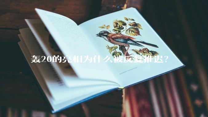 轰20的亮相为什么被反复推迟？